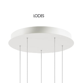 LODES - Mehrfachbaldachin für 5 Pendelleuchten
