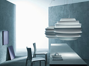 Foscarini - Pendelleuchte Le Soleil, Weiß