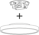 Serien Lighting - Deckenleuchte Slice² PI M