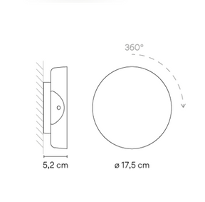 Vibia Lighting- Wandleuchte Dots 4670