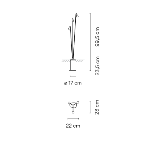 Vibia Lighting - Außenleuchte Brisa 4635