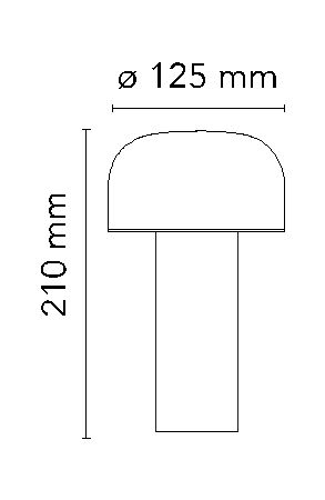Flos - Tischleuchte Bellhop Battery
