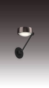Occhio - Wall light Sento verticale flat air E bronze LED