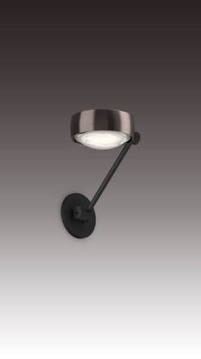Occhio - Wall light Sento verticale flat air E bronze LED
