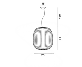 Pendelleuchte Spokes 2 LED