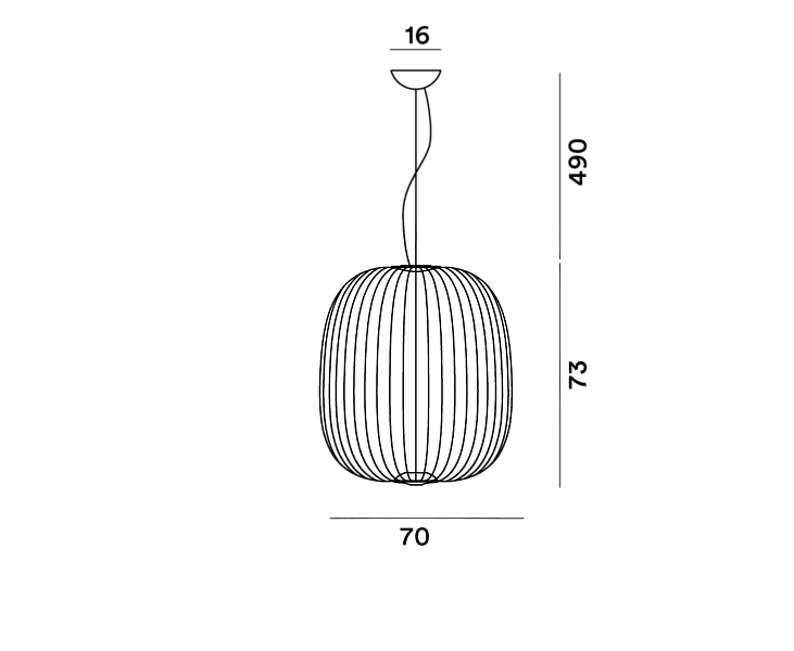 Pendelleuchte Spokes 2 LED