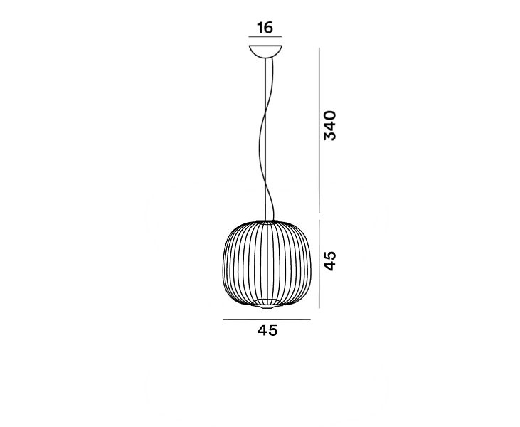 Pendelleuchte Spokes 2 LED