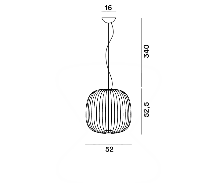 Pendelleuchte Spokes 2 LED
