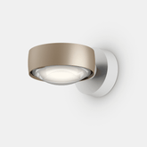 Occhio - Wandleuchte Sento LED E verticale up air Weiß matt/Gold matt