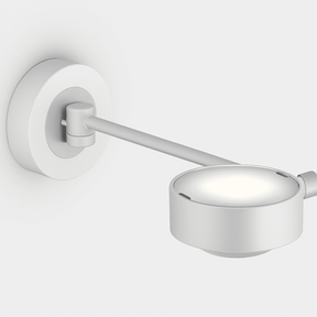 Occhio - Wandleuchte letto LED 30 up Chrom matt base Links ohne Kopf