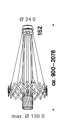 Serien Lighting - Pendelleuchte Zoom