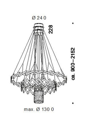 Serien Lighting - Pendelleuchte Zoom