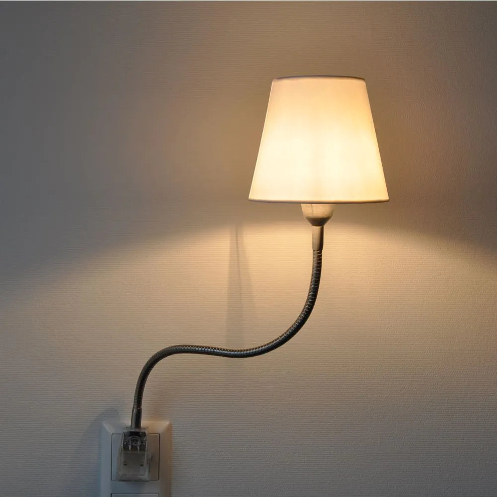Top Light - Steckerleuchte Puk Flexlight Plug Silk