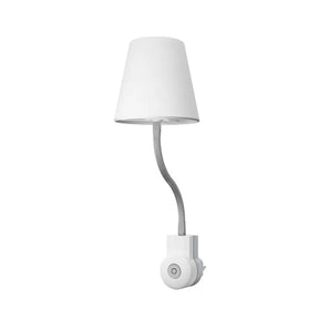 Top Light - Steckerleuchte Puk Flexlight Plug Silk
