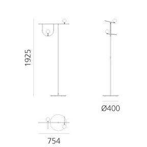 Artemide - Stehleuchte Yanzi LED