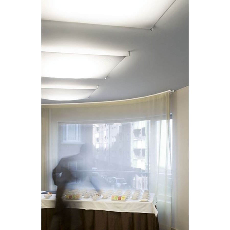 B.Lux - Wand / Deckenleuchte Veroca 80 x 80 weiß