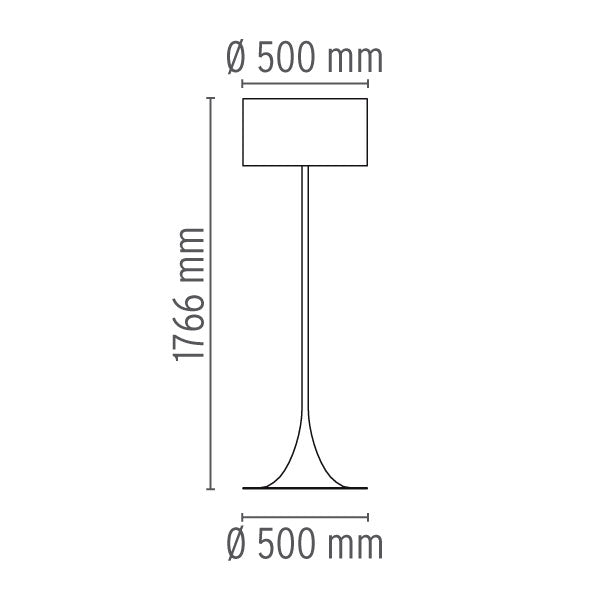 Flos - Stehleuchte Spun Light F