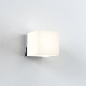 illumina - Wand-/Spiegelleuchte Cube Chrom Opal