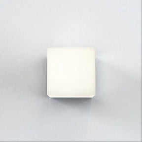 illumina - Wand-/Spiegelleuchte Cube Chrom Opal