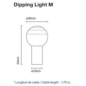 Marset- Tischleuchte Dipping Light M