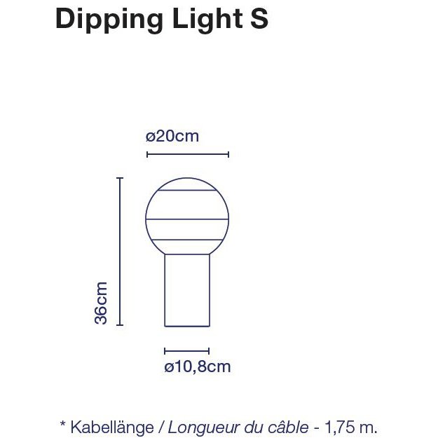 Marset- Tischleuchte Dipping Light S