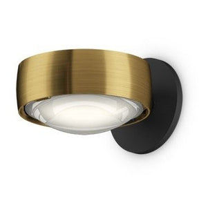 Occhio - Wandleuchte Sento verticale flat air E bronze LED