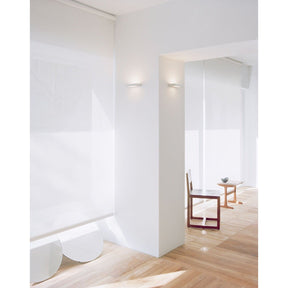 Serien Lighting - Wandleuchte SML Wall S Halogen Aluminium Glas Satiniert Ausstellungsware