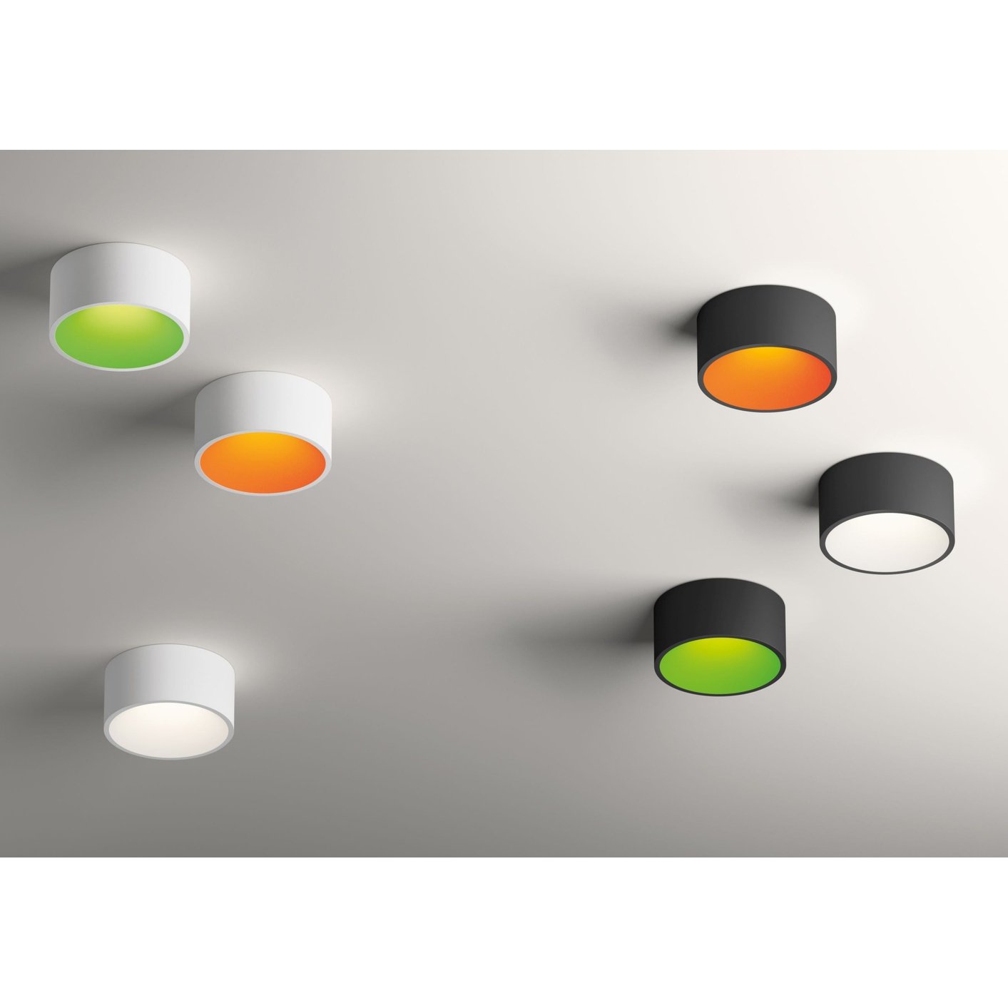 Vibia Lighting - Deckenleuchte Domo LED weiß matt